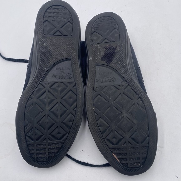 Converse CHUCK TAYLOR All Star Black Hi TOP sneakers M3310 Mens 9 Blackout - Picture 10 of 13